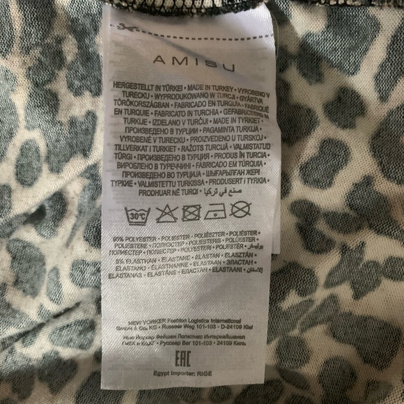 Amisu leopard long sleeves top - Picture 6 of 7